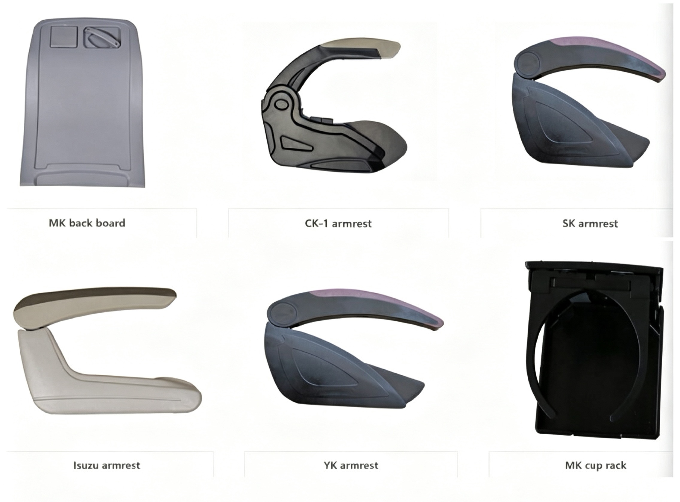 Bus Seat Interior Parts